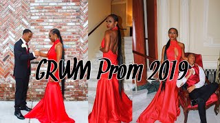 PROM GRWM 2019  Senior Year [upl. by Naiditch230]