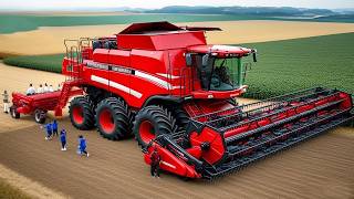 You wont believe the combine harvesters produced by Germans The best of today [upl. by Nobel]