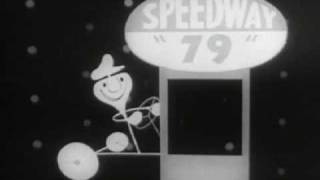 Speedway 79 Power Fuel Commercial 1957 [upl. by Jepum]