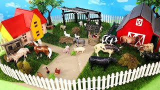 Mini Country Diorama and Farm Animal Figurines [upl. by Forras102]