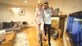 ZALFIE LEARN TO UNICYCLE [upl. by Johnson]