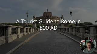 A walking tour of Rome from the time of Charlemagnes Coronation in 800 AD [upl. by Yenoh185]