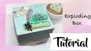 Tutorial Exploding Box o Caja Explosiva [upl. by Fadil73]