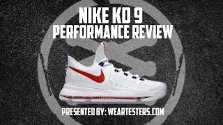 Nike KD 9 Performance Review In My True Size [upl. by Dloreg]