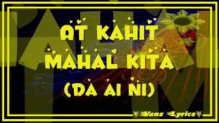 Pangarap Lang Kita  Lyrics  Parokya Ni Edgar ft Happee Sy [upl. by Nerra]