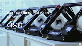 Product Introduction  Creality CR30 Printer Helps to Speed Up Batch Production [upl. by Ajdan750]