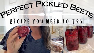 Easy Pickled Beets Recipe… You’ve gotta try this [upl. by Auehsoj]