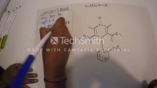 The structure of Nifedipine [upl. by Senzer]