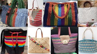 Friendly Bohemian Everyday ToteBag  Designer Bag  Crochet super neat Bag For Beginners  Boho Chic [upl. by Atnek]