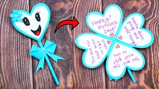 Mothers Day Craft Ideas  How to Make Mothers Day Gift  Mothers Day Special Popup Card Making [upl. by Nazay]