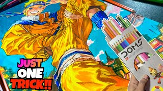 How to color like a Pro with Cheap colored pencils  UltraInstinctart [upl. by Ayak108]