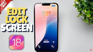 iOS 18 How To Customize iPhone Lock Screen [upl. by Pavior268]