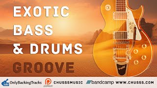 C Hijaz Bass Groove Backing Track Hicaz Groove [upl. by Einittirb]