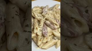 CREAMY PENNE PASTA FILIPINO STYLE pennepasta filipinocarbonara thegreatsavorph [upl. by Enrobso]