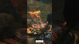 Delicious steak in the fog cooking nature videos [upl. by Sheri]