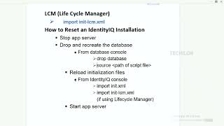 How to Reset Sailpoint IIQ  How to DeleteInitialize Sailpoint Database [upl. by Constantin]