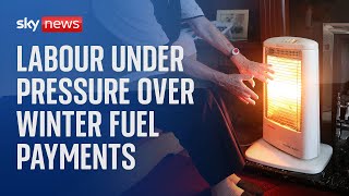 Lib Dems and Unite union call on Labour to scrap winter fuel policy [upl. by Niarbo274]