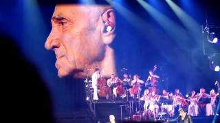 JOHNNY et CHARLES AZNAVOUR quot Sur ma viequotau POPB le 15 JUIN 2013 [upl. by Maximilianus]