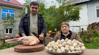 OMA KOCHT AUSSERGEWÖHNLICHE REZEPTE IM LÄNDLICHEN DORF  ENTSPANNTES LEBEN AUF DEM LAND [upl. by Sible866]