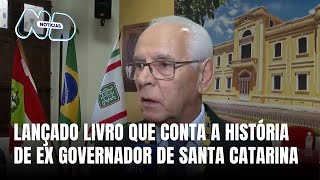 Florianópolis sedia lançamento de biografia de Antônio Carlos Konder Reis ex governador de SC [upl. by Haikan]