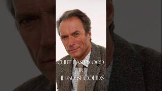 Clint Eastwood in 60 seconds biographylifeactorentertainment90strending filmlegend [upl. by Analahs]