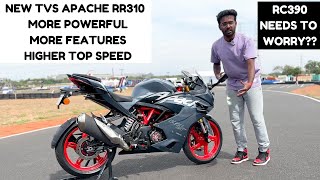 New TVS Apache RR310 வந்தாச்சு  MORE POWER  MORE FEATURES  NEW EXHAUST SOUND [upl. by Ovid]