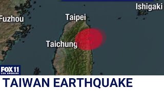 Earthquake rocks Taiwan Sets off Tsunami warnings for nearby Japanese islands [upl. by Giesecke508]