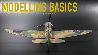 Model Making for Beginners  Airfix Spitfire MkI 172  The Inner Nerd [upl. by Inaflahk44]