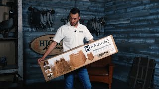 Higdon Outdoors HFrame Panel Blind Assembly Instructions [upl. by Eiger]