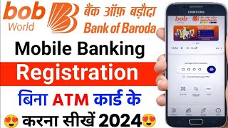 Bob World Registration 2024  how to register bob world app  bob world login kaise kare  bob world [upl. by Armallas]