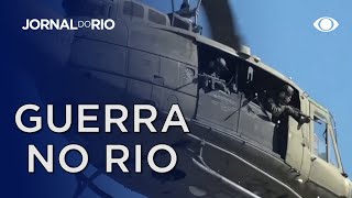 Policial morre e vias fechadas em dia de caos  Jornal do Rio [upl. by Ewolram653]