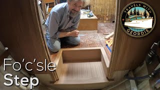 Focsle Step Bonus Episode  347  Boat Life  Living aboard a wooden boat  Travels With Geordie [upl. by Ahseinat]