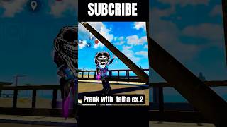 😱Funniest Prank on Talha Ever Must Watch🍷🗿freefire ffshorts funnyvideo [upl. by Rubbico]