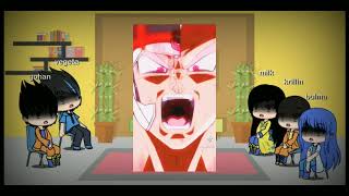 los ex amigos de goku reaccionan a goku es black [upl. by Waylin793]