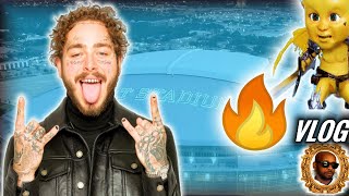 Post Malone Caught Fire At Posty Fest Vlog Crazy [upl. by Weisbart]