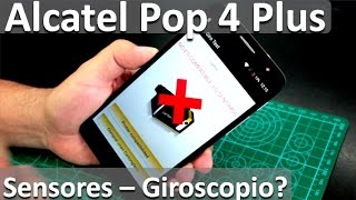 Alcatel Pop 4 Plus que Sensores Tiene Giroscopio   Celulares Nuevos Claro [upl. by Enailil]