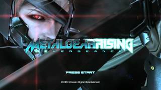 Konami E3 2012  Metal Gear Rising Demo Title Screen [upl. by Himelman771]