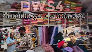 Gandhinagar cloth market Asia number one कपड़ा बाजार [upl. by Anilrahc]