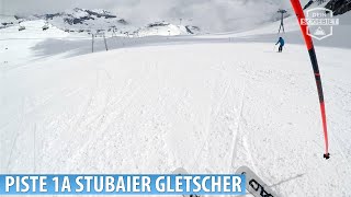 Stubaier Gletscher Piste 1a quotSchaufelschussquot [upl. by Ardenia]