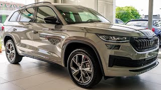 NEW Skoda Kodiaq Sportline 2023  Interior and Exterior Walkaround [upl. by Fadas]