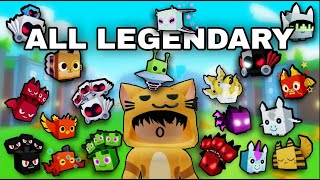 Hatching All Legendary Pets in Pet Simulator X [upl. by Francesca]