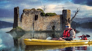 Trapped Overnight on a Medieval Castle Island in Extreme Weather [upl. by Hillie536]