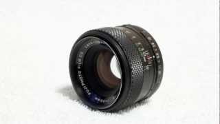 Fuji EBC Fujinon 55mm f18 M42 [upl. by Sheepshanks]