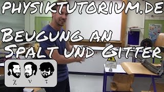 Physiktutorium Beugung an Spalt und Gitter [upl. by Kcired]