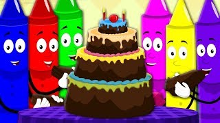 Pat A Cake  Crayons Nursery Rhymes For Kids  Songs For Baby And Children  Rhymes For Babies [upl. by Raquela11]