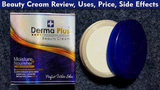 Derma Plus Beauty Cream Review Benefits Uses Price Side Effects  for face whitening pimples [upl. by Eihcir469]