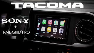 Toyota Tacoma Sony XAVAX7000 Plug amp Play Bundle Installation  Apple CarPlay amp Android Auto [upl. by Malcolm980]