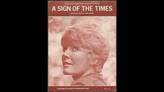 Petula Clark  A Sign Of The Times [upl. by Schear]