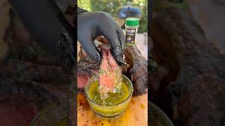 Herb crusted tomahawk steak with ​⁠DanOsSeasoning the Original [upl. by Cleland]