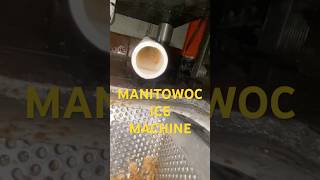 Manitowoc Ice Machine Restricted Drain refrigeration icemakerefrigeration icemachine calcium [upl. by Dahsar399]